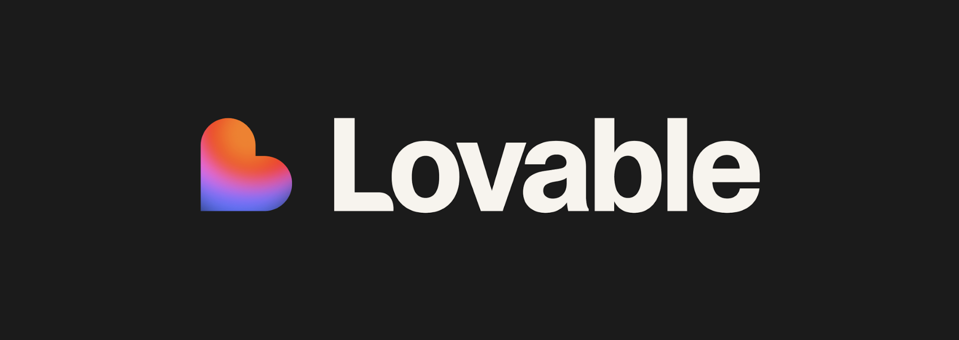 Lovable AI-powered app and website builder logo